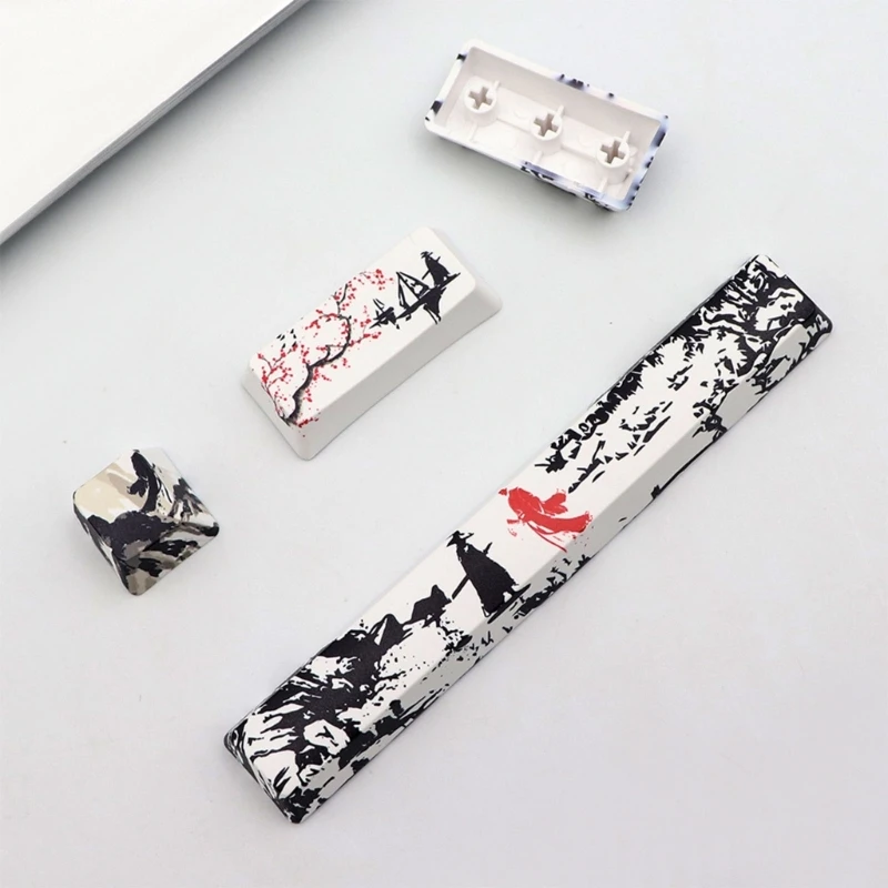 PBT Keycap Direction Enter 4/8 Keys Keycap 5 Sides Dye Upgrade OEM For Mechanical Keyboard