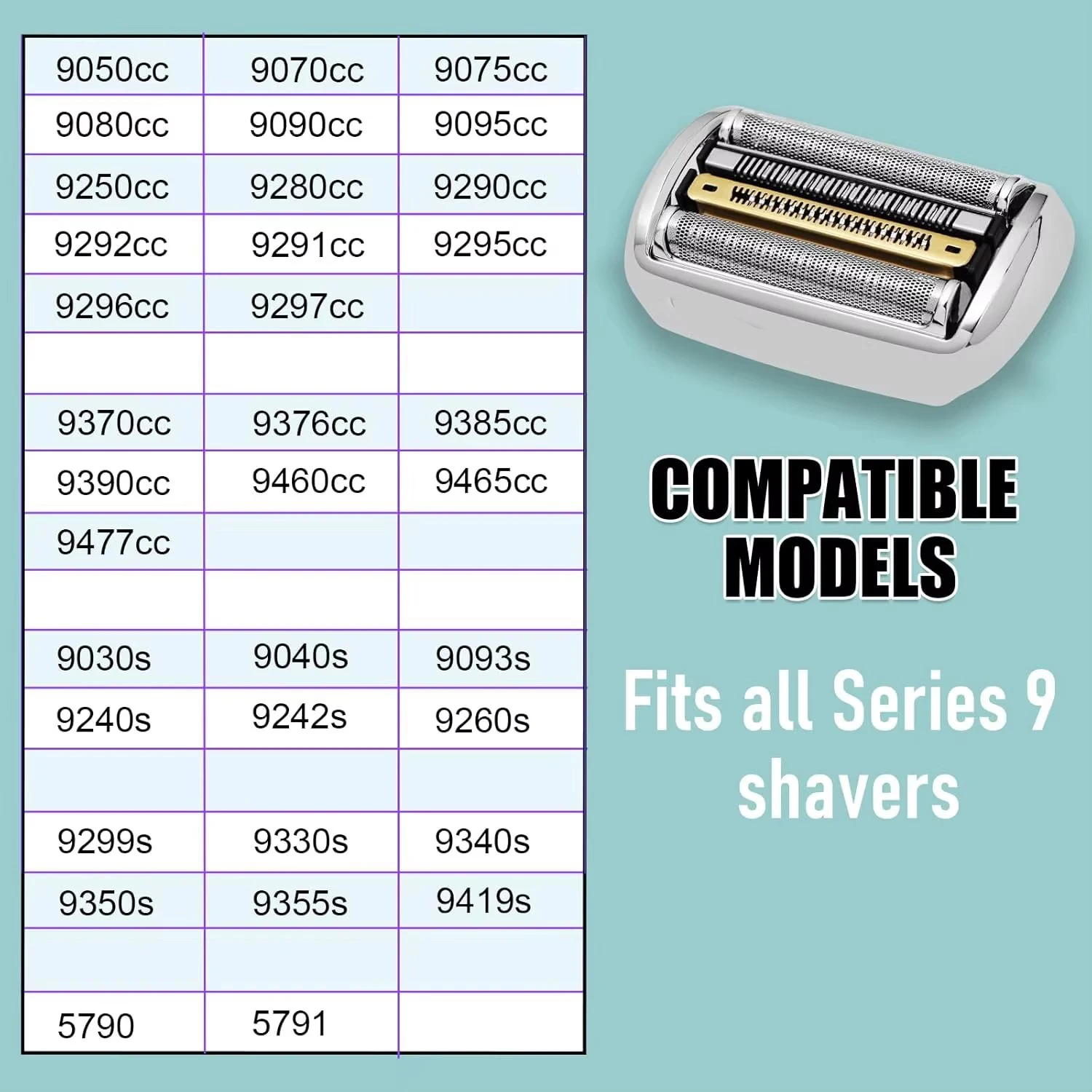 

Electric shaver replacement cutter head