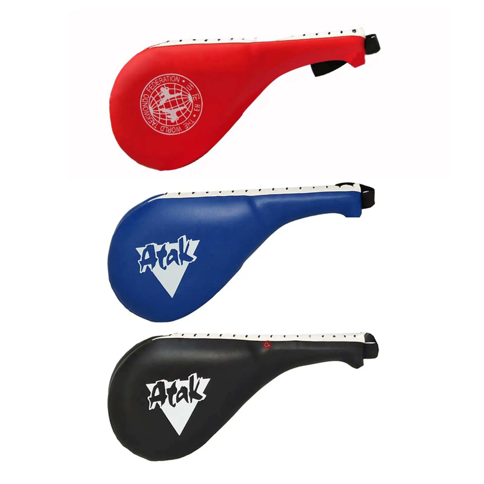 

Double Layer Karate Kicking Pad PU Leather Target Mitts for Taekwondo Kickboxing Judo Sparring Equipment