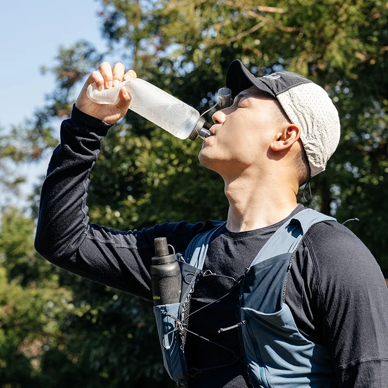 Naturehike 500mml Outdoor Sport Camping Running Sport Bicycle Soft Water Bottle Folding TPU Soft Flask Hiking Water Bag