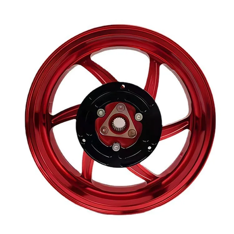 Set Roda Motor Modifikasi HOT, Ring Baja Hub Roda Depan dan Belakang, Roda Aluminium untuk Xmax 300