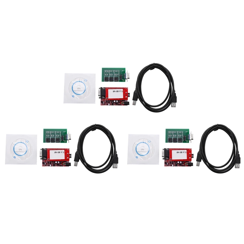 3X Upa USB Programmer Diagnostic-Tool Upa-USB Ecu Programmer Upa USB V1.3 With Adapter For 2013 Version Main Unit