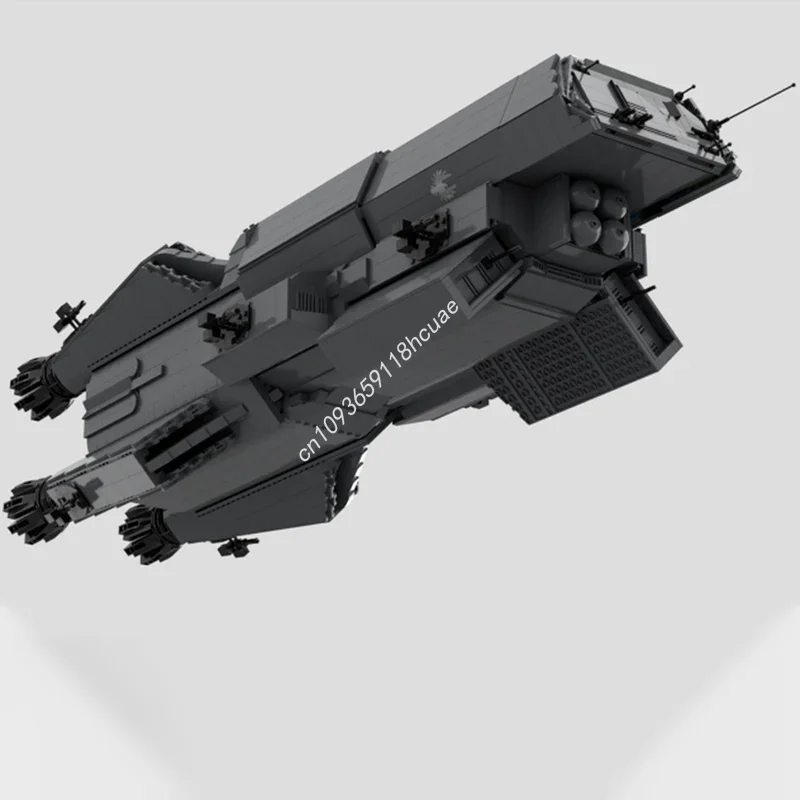 4893 pièces MOC l'expanse PELLA espacé modèle blocs de construction Architecture cadeau de noël assembler bricolage éducation brique jouets enfants