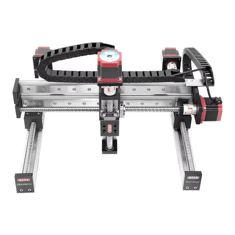 RXSN40XYZ-L Linear Module Xyz Gantry Electric CNC Precision Aluminum Profile Ball Screw Linear Guide 40mm Wide Linear Actuator