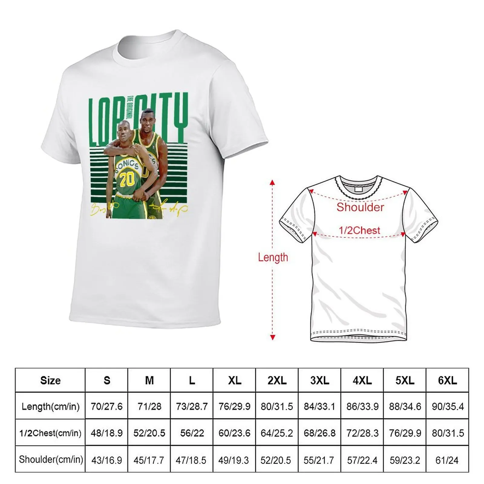 Shawn Kemp Gary Payton Seattle Sonics T-ShirtKemp x Payton T-Shirt t shirt personalised essential t shirt T-Shirt