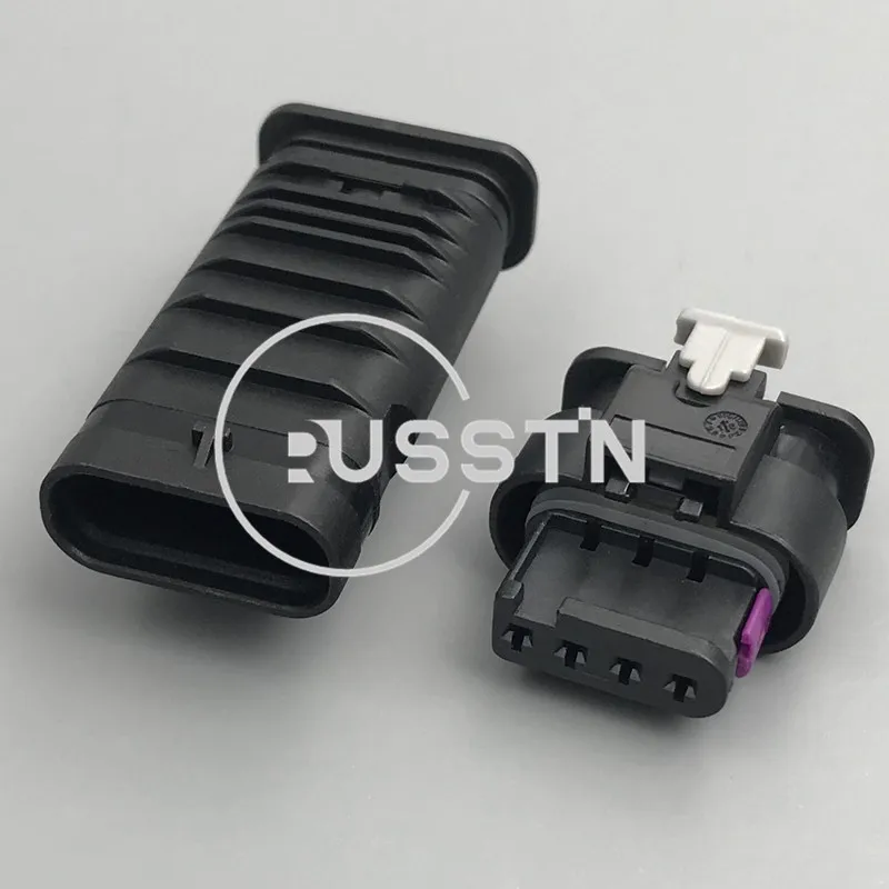 

1 Set 4 Pin Sensor Socket Starter Waterproof Auto Cable Connector 4f0 973 704 For Benz 4f0973704 1-1718656-1 1718657-1 1718657-1