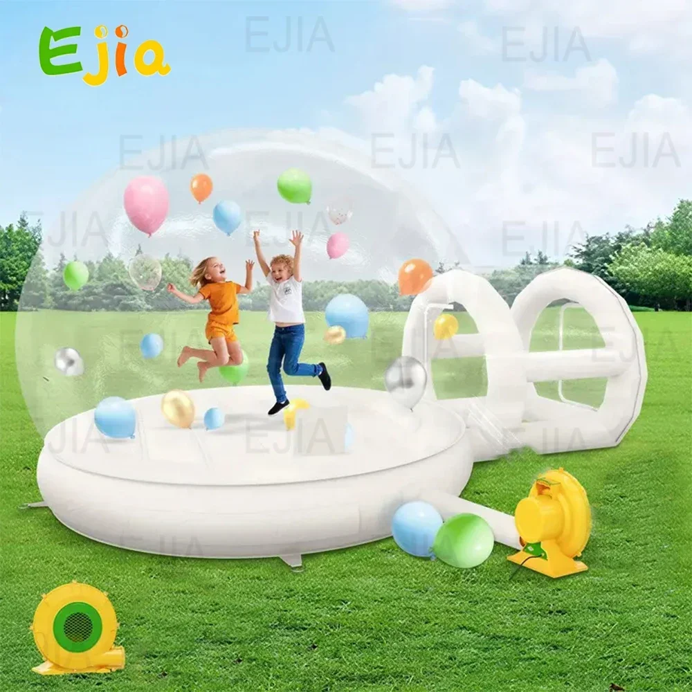 

Commercial Use Inflatable Bubble House with Tunnel & Thickened Base Jumping Bubble Balloonms House For Outdoor Party Event