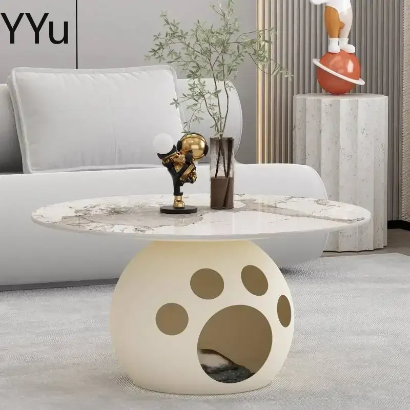 Classy Arrange Coffee Tables Marble Decoration Laptop Luxury Coffee Tables Small Travertine Mesa De Centro Living Room Furniture