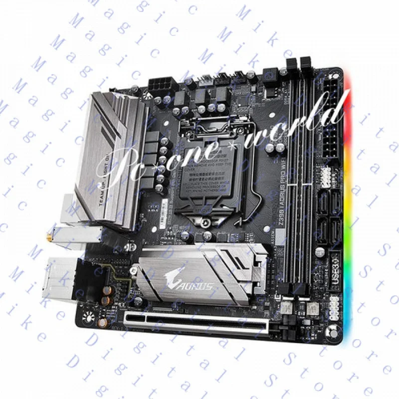 H  for Gigabyte Z390 I AORUS PRO WIFI Motherboard LGA 1151 Intel Z390 DDR4 Mini-ITX