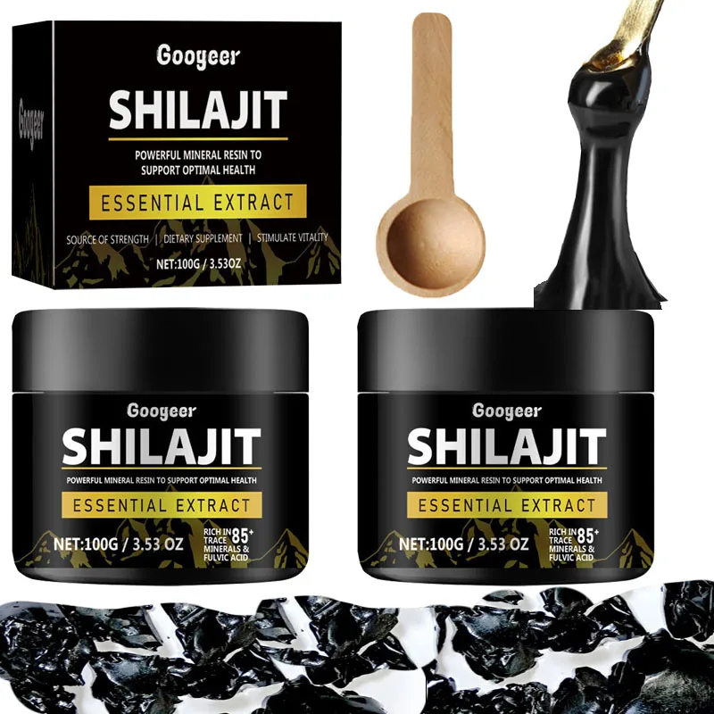 

Pure Himalayan Shilajit Resin 100g Natural Shilajit Resin Lab Fulvic Acid Tested 85+ Trace Minerals Fulvic Acid Care Lab Tested