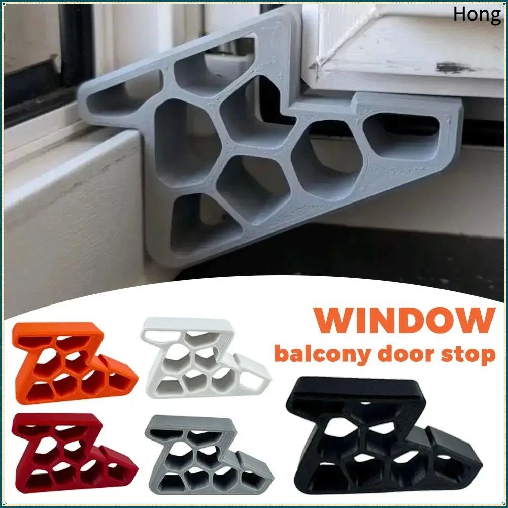Universal Door Window Stopper Heavy Duty Non-Slip Balcony Window Door Wedge For Home Office Bathroom Kitchen Door Holder