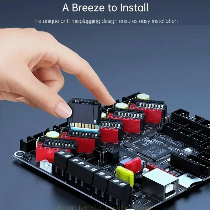 

EZ5160 Pro Stepper Motor Driver for 57 Stepper Motor Stepsticks Quiet EZ5160 Driver Super Quiet for SKR 3 Manta M8P E3EZ