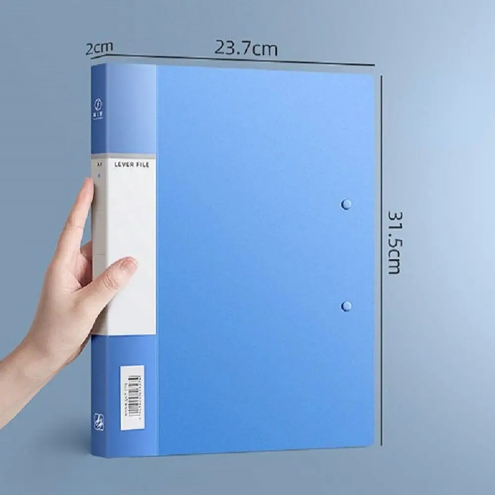 Receipt Holder Double Clips Test Paper A4 File Folder Clipboard Paper Organizer Loose Leaf Binder Pad Memo Clip Board