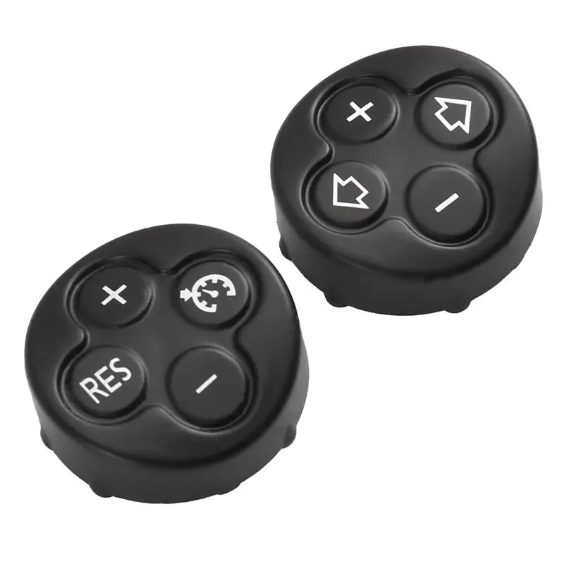 Durable-Car For MINI 2007-2014 R55 R56 R57 R58 R59 R60 R61 Steering Wheel Audio Control Button Cruise Control Switch Cover