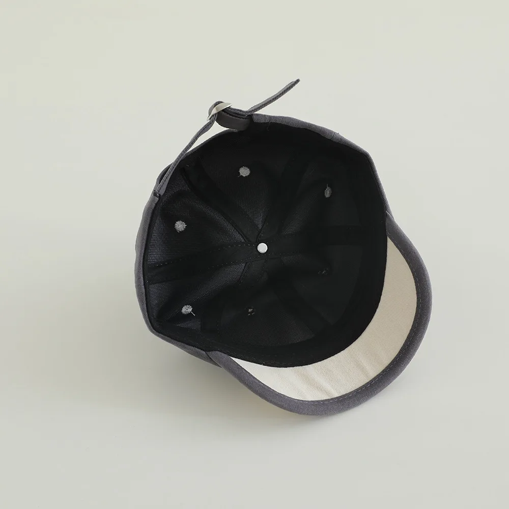 Miniso 春と秋のファッション対照的な子供の野球帽少年少女ベビー日焼け止め太陽の帽子かわいいカピバラ野球帽