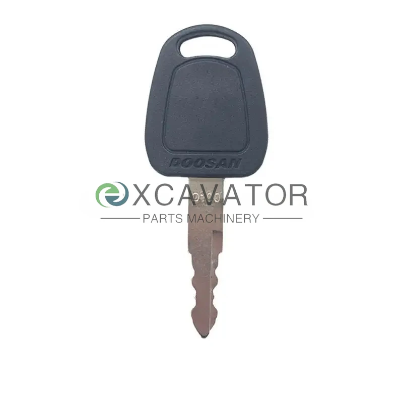 1 Piece D100 Key 110702-00151 For Daewoo Doosan Excavator Heavy Equipment  ELI80-0125 Ignition Switch Lock