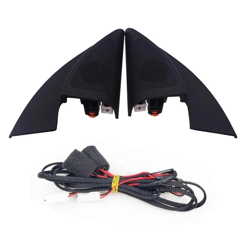 

New Audio Triple-cornered Head Drive Speakers Tweeter Horn Audio Wire for Rio 4 KX CROSS 2017 2018 K2 KIA Rio X-Line