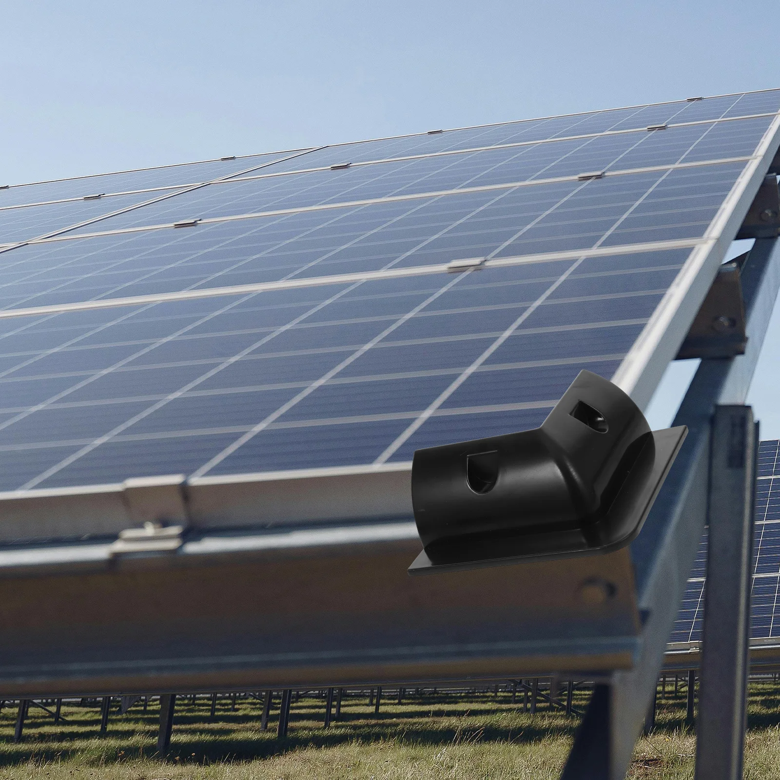 

Solar Panel Mount Brackets Easy Install Durable Reusable for Rv Boat Trailer Solar Module Balcony Roof Rack Mounts