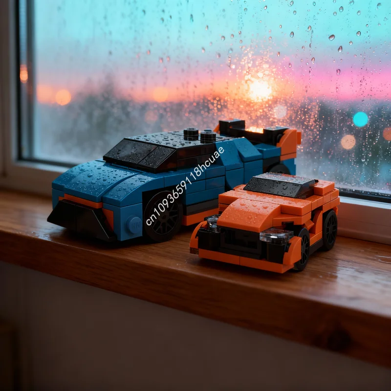 

Набор для сборки модели «Городские чемпионы» (172 детали) MOC I Shrunk 1: Рождественский подарок, конструктор, развивающая игрушка для самостоятельной сборки, творческая идея