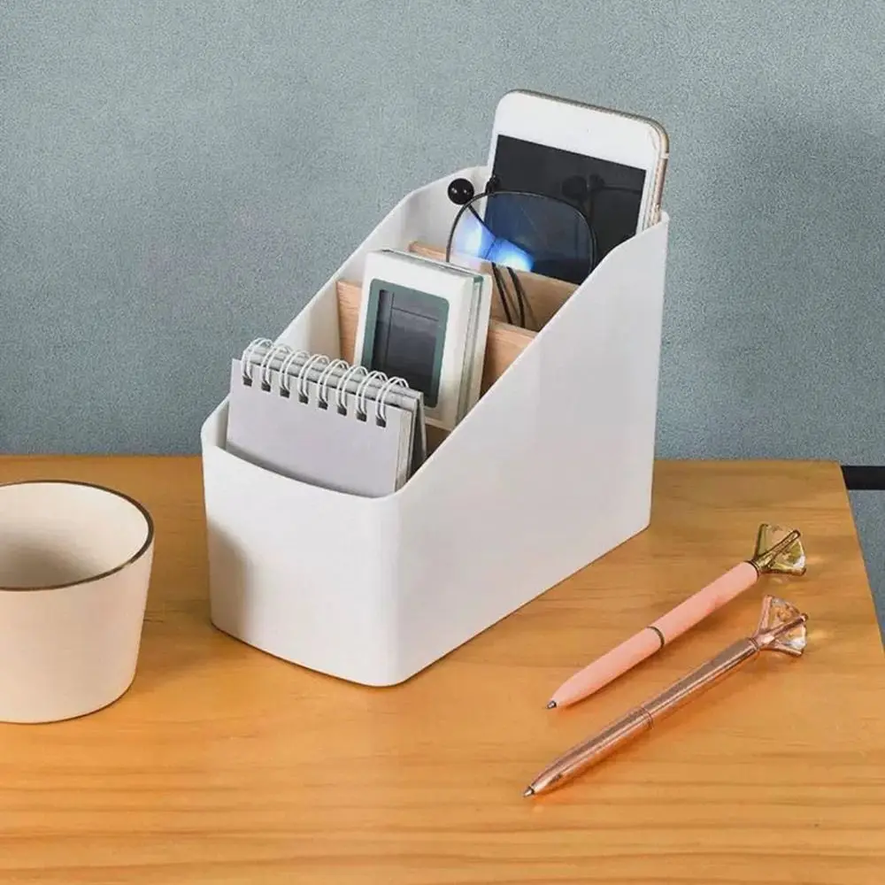 New Remote Control Organizer TV Remote Holder For Table Multipurpose Desktop Storage Box Bedroom Living Room Organizer