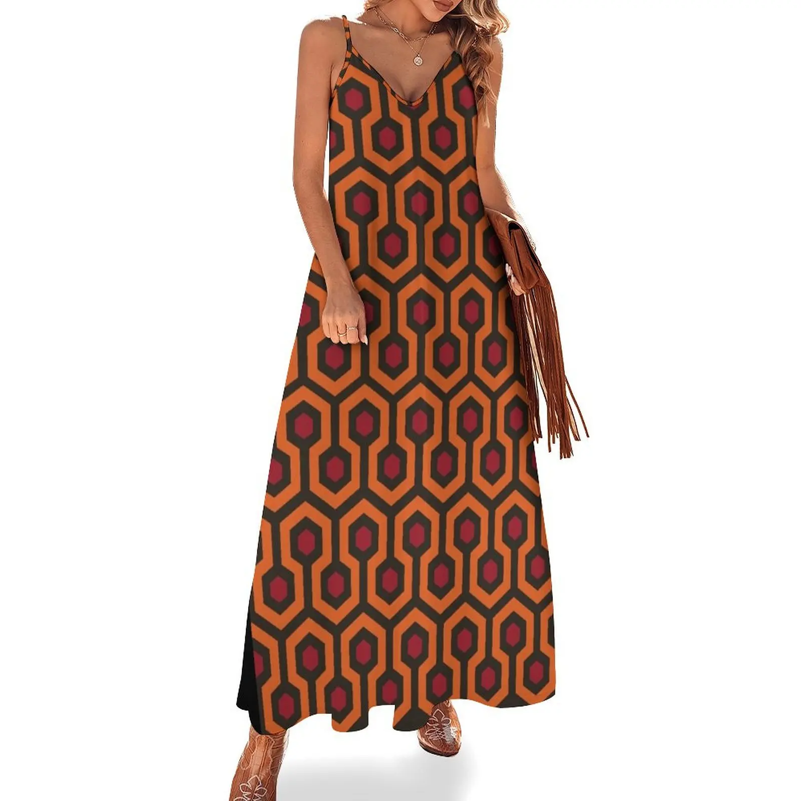 

The Overlook Hotel - Carpet Pattern Sleeveless Dress summer women's dress 2025 Woman clothes Dress