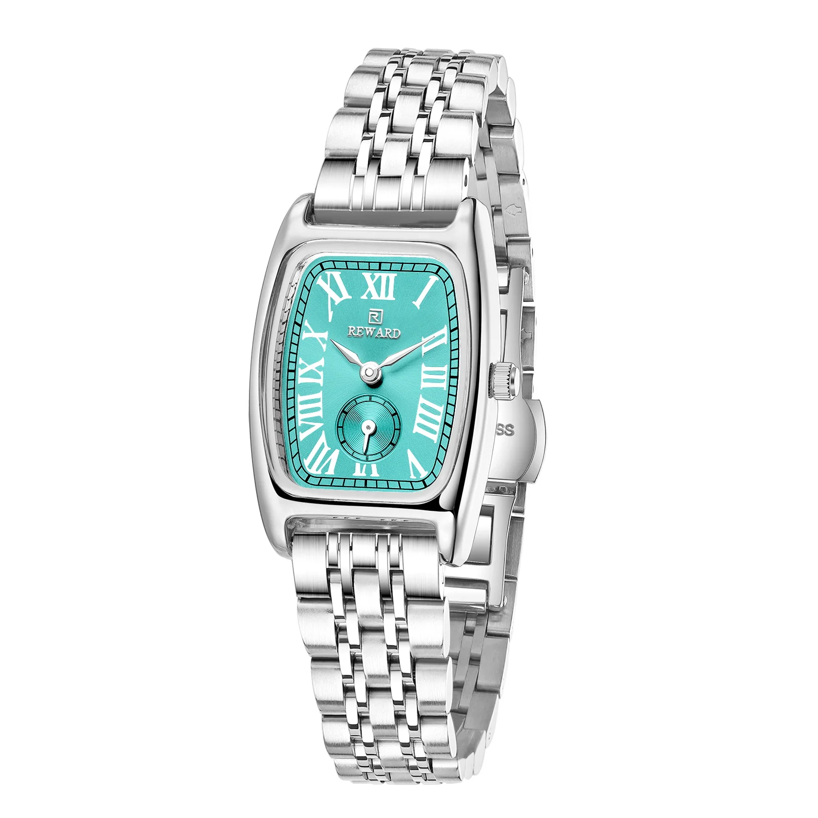 

REWARD new watch for women vintage lady bracelet seconds sub dial elegant steel waterproof best gift for wife