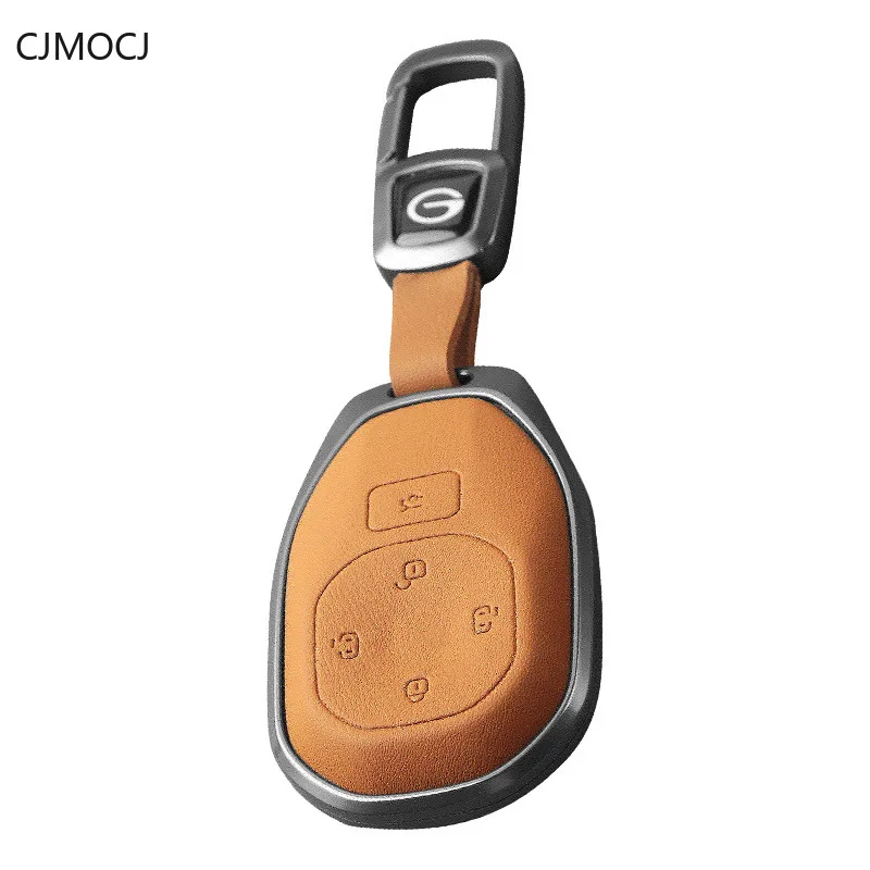 For 2024 GAC Trumpchi E8 Key Case Cover, Aluminum Alloy Car Key Fob Shell, Shockproof Luxury Keychain, Trumpchi Accessories