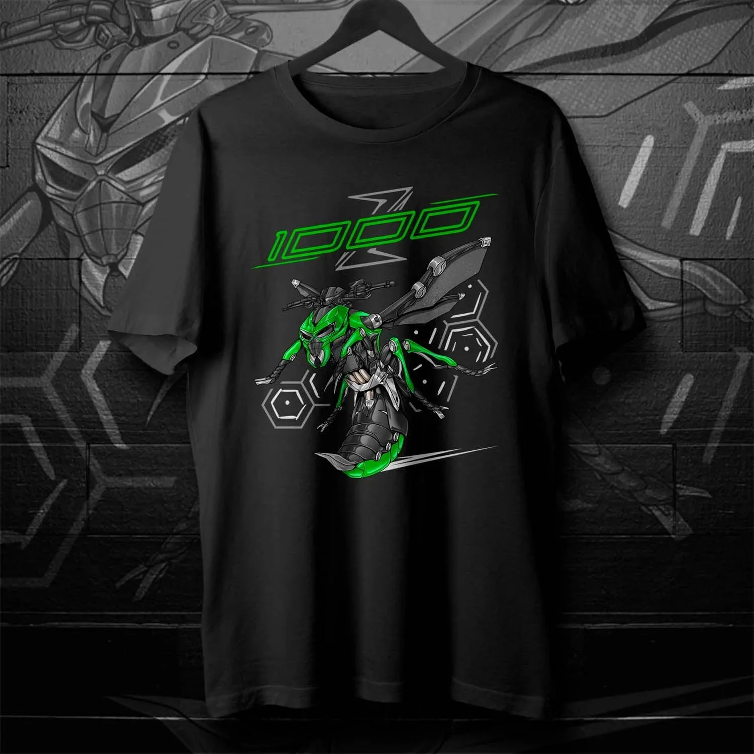 Classic Japanese Motorcycle Z-1000 Hornet Inspiration T-Shirt 100% Cotton O-Neck Short Sleeve Casual Mens T-shirt Size S-3XL