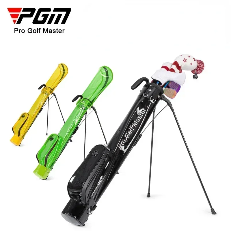 PGM Lady Golf Stand Bracket Gun Bag Women Clubs Rack Package TPU Waterproof Ultra Light Portable QIAB026 Wholesale