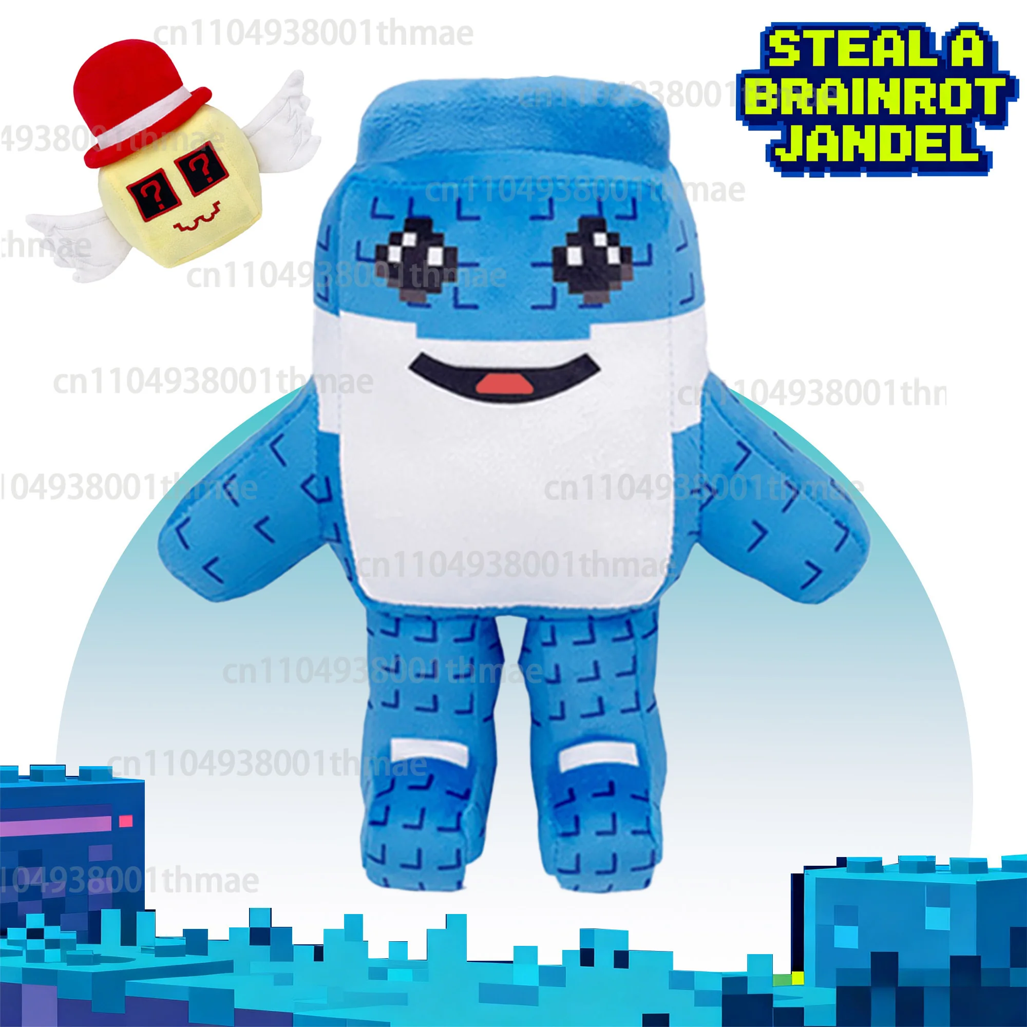 جديد سرقة الدماغ No.9 منزل ألعاب من نسيج مخملي-25 سنتيمتر دمية محشوة لطيف ، 67 لعبة الطرفية أنيمي هدية الكريسماس