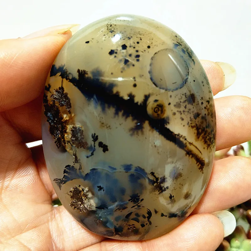 

Natural Stone Waterplant Plant Small Tree Agate Palm Stone Meditation Spiritual Yoga Cure Feng Shui Crystal Ornament