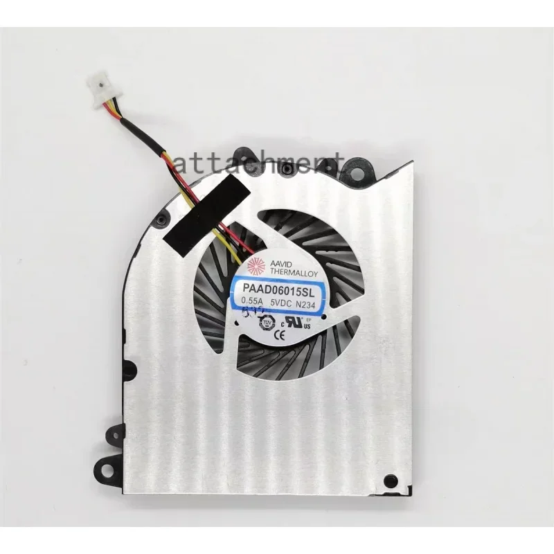 Laptop parts original CPU cooling fan GPU fan for MSI GS60 6QD 6QE 6QE 2QE 2QE 2pc 2QD 2PL paad06015sl N223 N234 DC 5v 0.55a