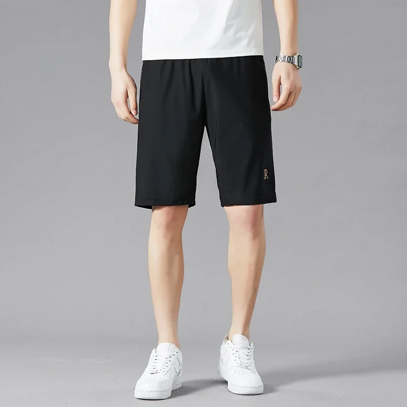 LIBIELIY Summer Men's Shorts Summer Thin Section Of The External Wear Men's Tide Workwear Casual Chinese Pants Men's Five-minute