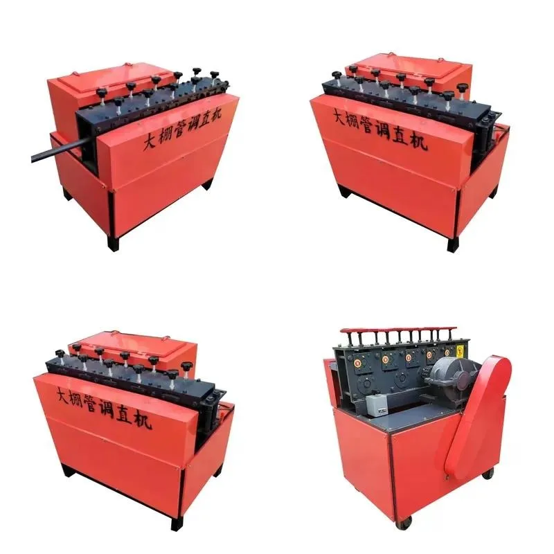 Small Scaffolding Greenhouse Pipe Straightening Machine