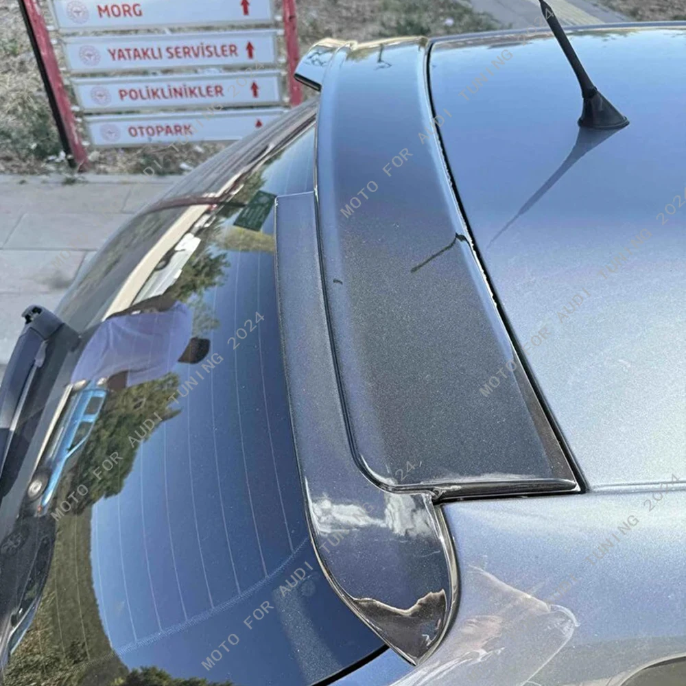 

For Seat Ibiza 6J MK4 5-Door TSI TDI FR Hatchback 2008-2017 Glossy Black Rear Roof Spoiler Cap Wing Boot Lip Tuning Decoration