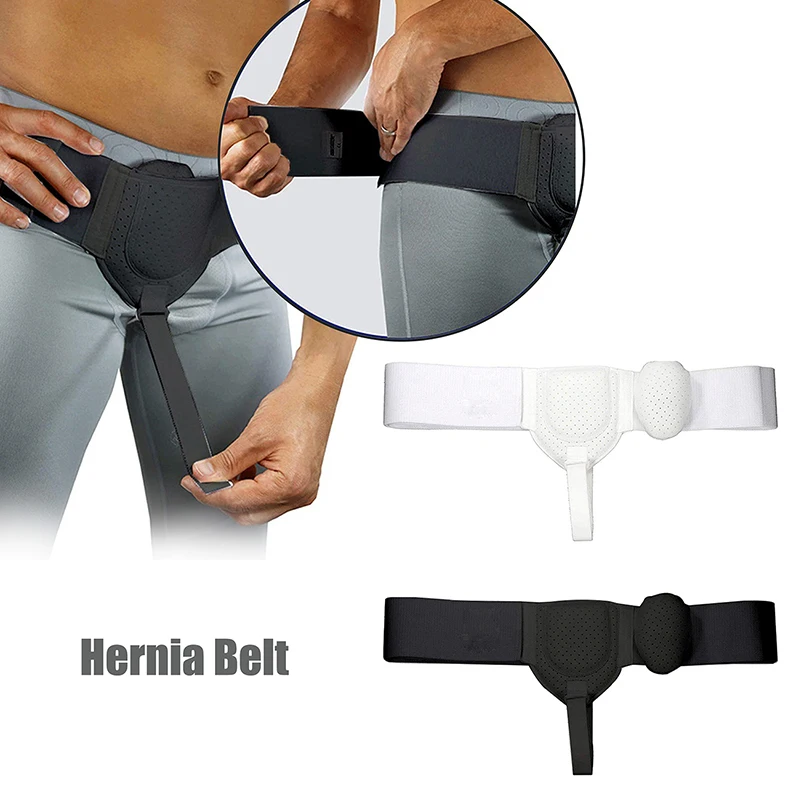 1PCS Hernia Belt Truss for Inguinal or Sports Hernia Support Brace Pain Relief Recovery Strap with 1 Removable Compression Pad