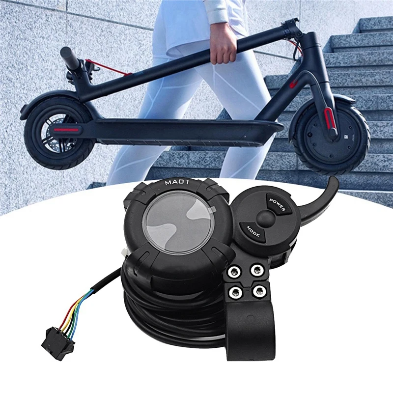 For DAMAO MA01 Electric Scooter LCD Display Dashboard Backlight 36V-72V Knuckle Throttle Switch Electric Scooter Replacement