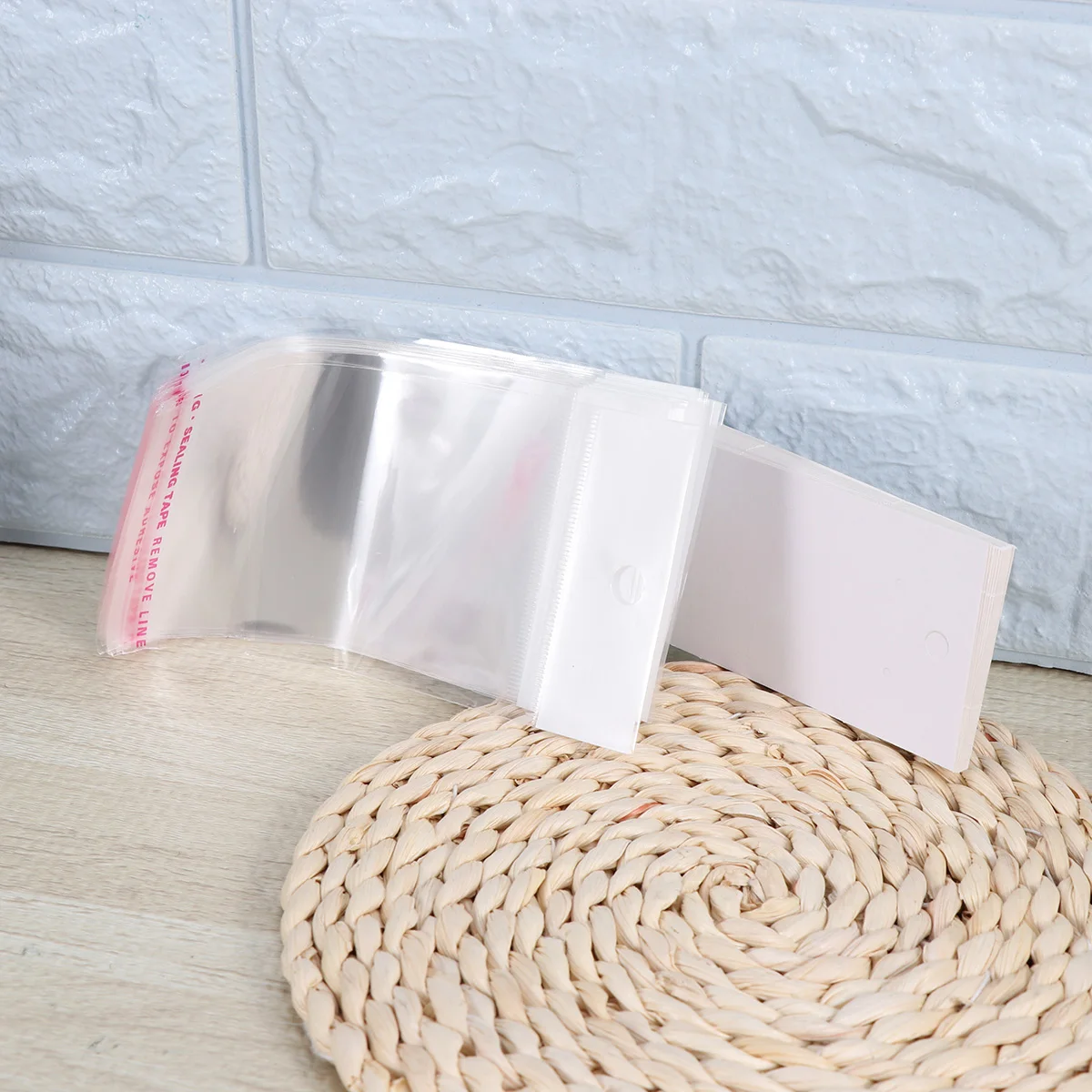 

Earring Storage Tabs Kraft Paper Tags Cards Stands Displays for Selling Jewelry