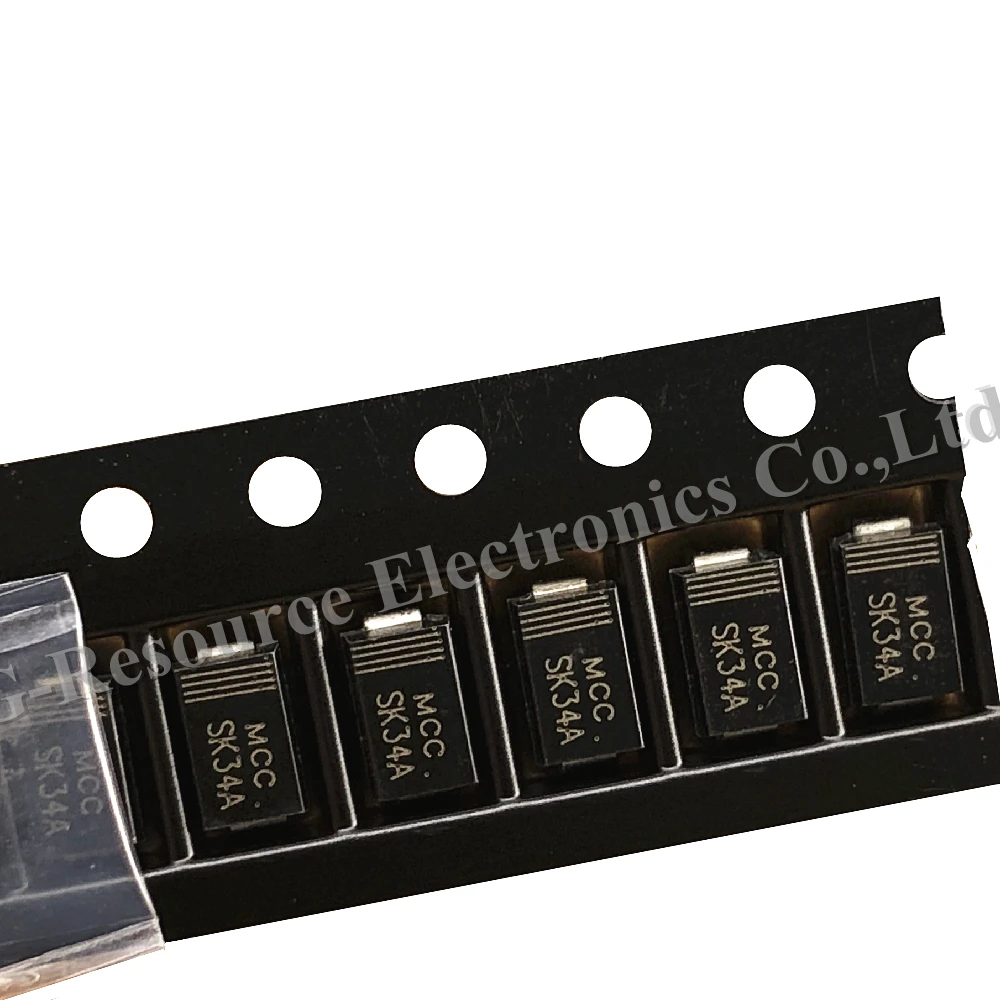 (50pcs) SK34A-LTP SK34A SMA DO-214AC Schottky Diode