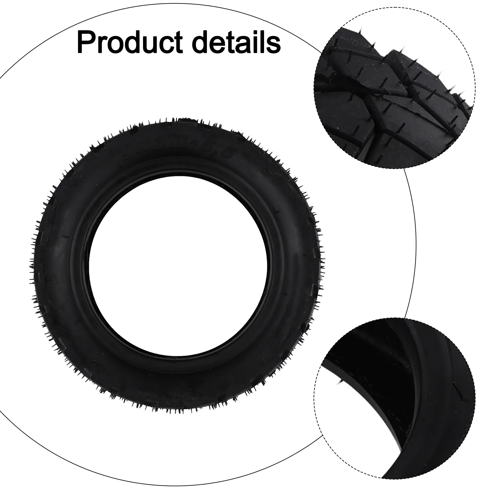 

High Load Bearing Tire 9x3.0-5.5 Tire Versatile Mobility Tire Wear-Resistant Design Engineered For Longevity Heavy Load Capacity