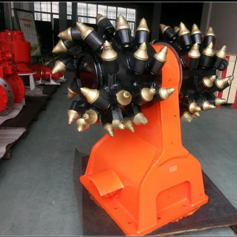 Hydraulic Shearing Machine and Rotary Drum Cutter for Mini Excavator Pavement Surface Milling Rock Grinder Work Tools