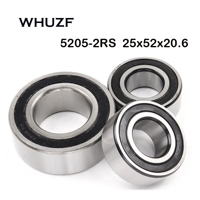 

5205 ZZ Bearing 25*52*20.6 mm ( 1 PC ) Axial Double Row Angular Contact 5205ZZ 3205 ZZ 3056205 ABEC-7 Ball Bearings