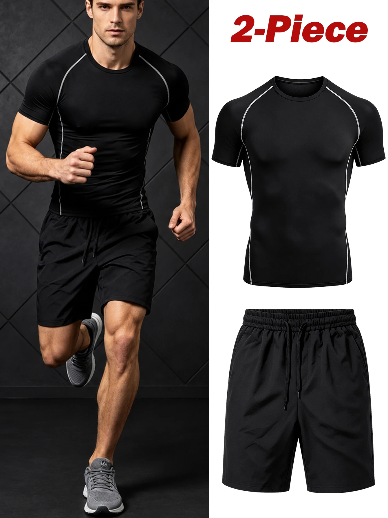 Compression Shorts Athletes - Ensemble de vêtements de sport pour