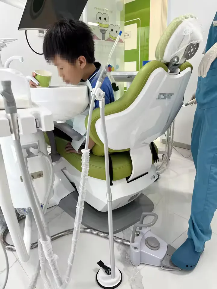 Universal Dental Unit Strong Weak Suction Holder Bracket,Flexible Saliva Ejector Auxiliary Support, Dental Workstation Accessory