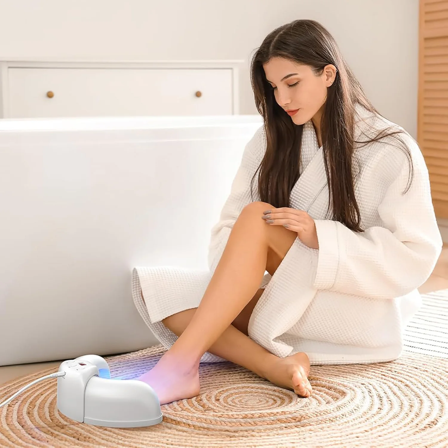 Lampada professionale per unghie a LED UV per unghie Smalto gel Asciugatrice a polimerizzazione rapida Lampade a luce di asciugatura con 22 LED 3 Impostazione timer