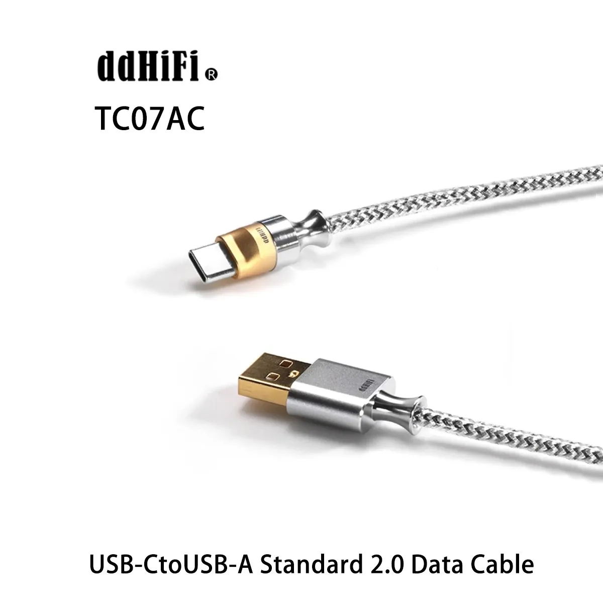 

DDHiFi TC07BA /BC /BL (USB-A / USB-C / Lightning to USB-B Decoding Cable) and TC07AC (USB-C to USB-A Standard 2.0 Data Cable