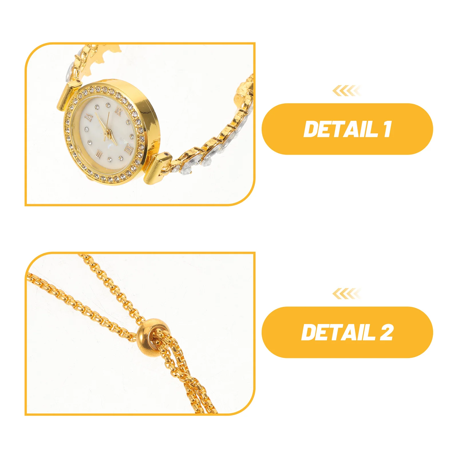 Femmes strass Bracelet montres petit cadran rond analogique Quartz robe élégante montre-Bracelet ajustement confortable Bracelet chaîne montres