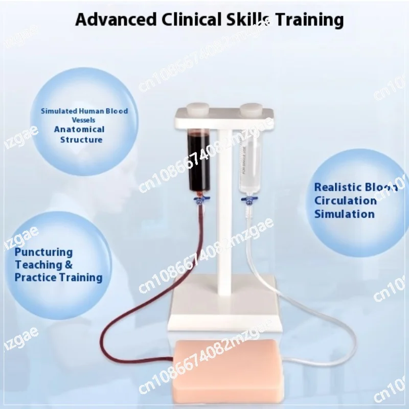 

Simulates Blood Circulation Ultrasound Guided Vascular Puncture Model Ultrasound Guided Puncture Injection Training Pad