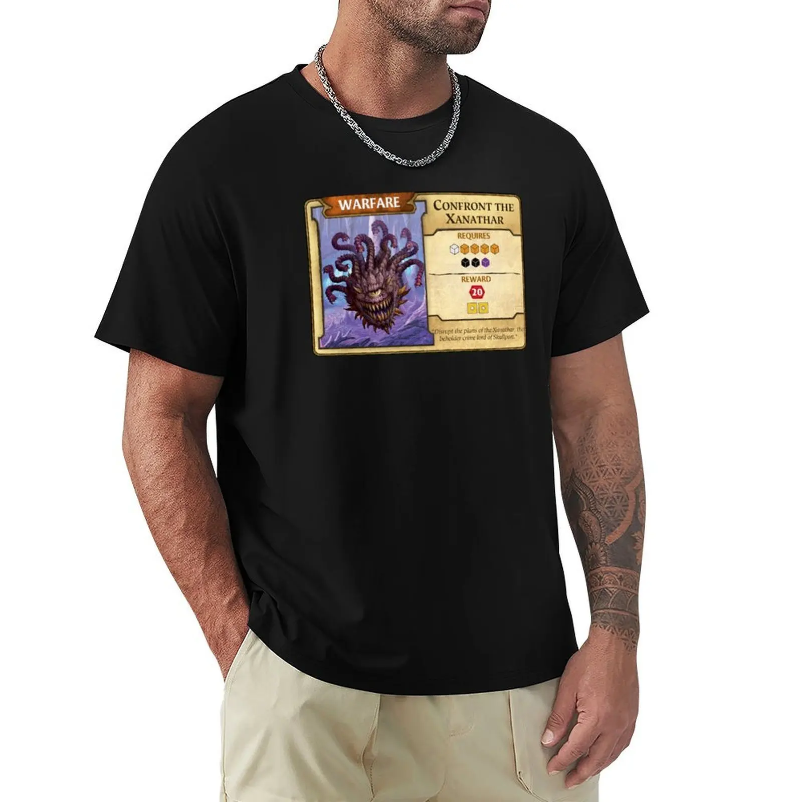 

Confront the Xanathar T-Shirt Breathable Basic Cotton T-Shirt