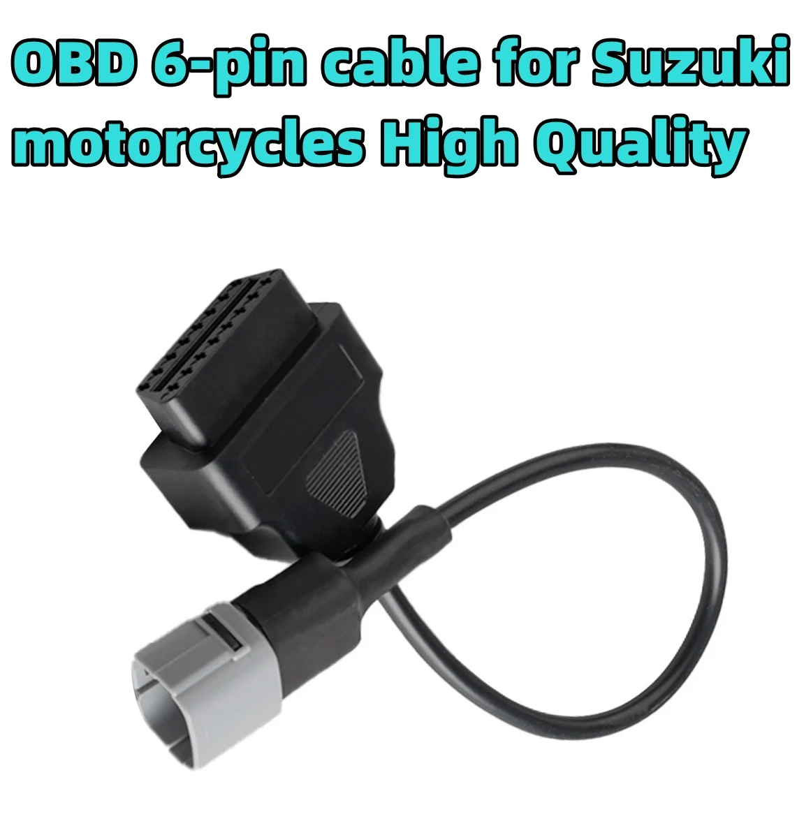 OBD Cables to 6 Pin For Suzuki Motorcycle 6 Pin Motorcycle Adapter Cable For Suzuki High Quality